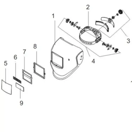 Conjunto de Reposição Lente Interna para MSL-3500 Lynus Kit com 6 Unidades