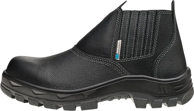 Bota de Segurança em Elástico Marluvas 50B19-C Bico Composite Palmilha Higiênica Antibacteriana CA 45694