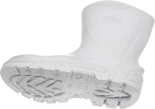 Bota de Pvc Marluvas All Work 100AWORKF-CM-BR-A Branca Cano Médio Bico de Aço CA 48257