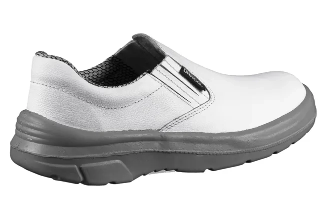 Sapato de Elástico Branco  Antiderrapante Bracol RTE  4021RTES4600LL CA 42239