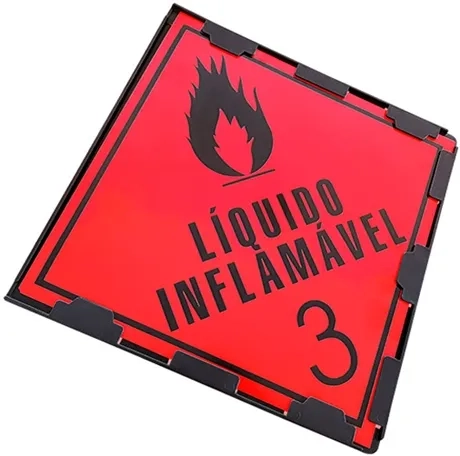 Suporte para Placa em Polipropileno Plastcor 33 x 33cm