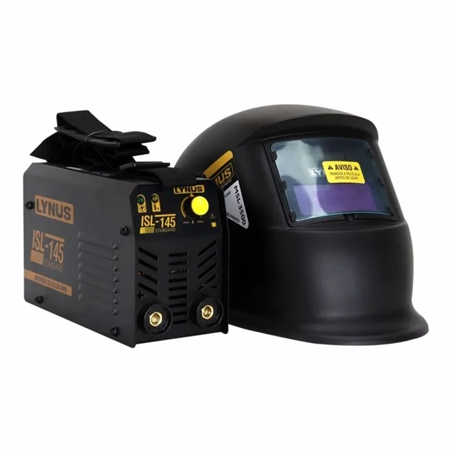 Kit KISL-145 Lynus - Inversor de Solda Stardard + Máscara Automática CA 41890