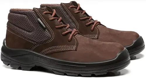 Bota em Couro Nobuck Com Cadarço Bracol Dubai BAE 4031BAEN4600EL NR10 Eletricista Bico PVC CA 48383