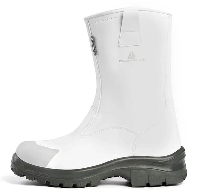 Bota de Segurança Térmica Delta Plus Lages OB SRC Hidrofugada, Impermeável Biqueira com Capa Protetora CA 45681