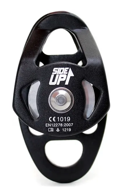 Polia Dupla Oscilante Compact em Alumínio de Alta Resistência 25kN Sideup SU0963