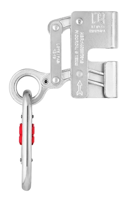 Trava-Quedas Em Aço Inox Para Corda 12mm Com Mosquetão Delta Plus COR412C
