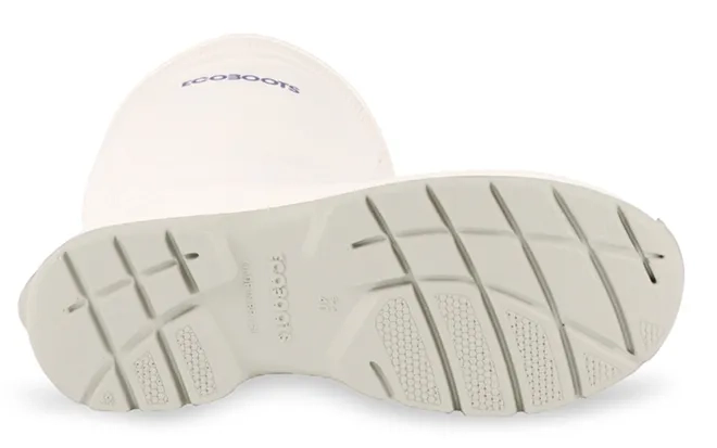 Bota de Pu Ecoboots Service Branco e Gelo Baixas Temperaturas, Antiderrapante e Ultra Resistente CA 38589