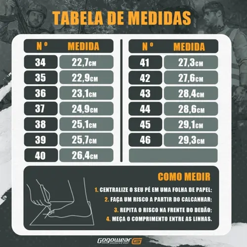 Bota de Segurança Gogowear Strong 100% Couro Preto Solado Emborrachado CA 43770