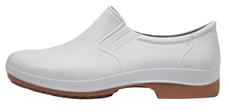 Calçado Ocupacional Poliuretano Cartom COB 101BR Antiderrapante e Bidensidade Branco CA 41773