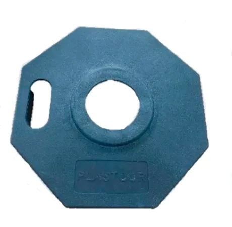 Base de PVC PL 4061 40CM x 40CM para Cone Pirulito Plastcor 700.00131