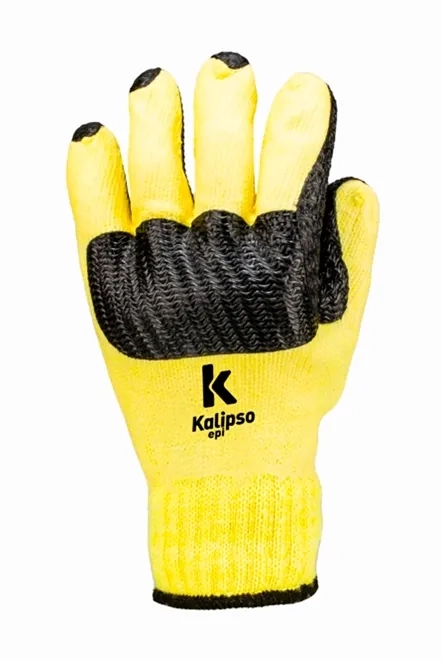 Luva de Segurança Kalipso Black Wave com Resistência Mecânica e Térmica CA 38092