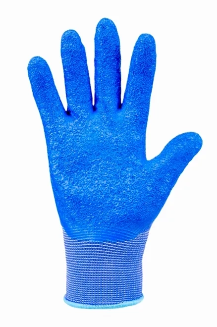 Luva Kalipso Blue Flex em Nylon Com Banho em Látex CA 39668