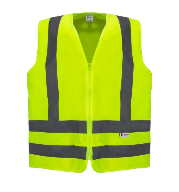 Colete Refletivo Kalipso sem Bolso Amarelo Fluorescente