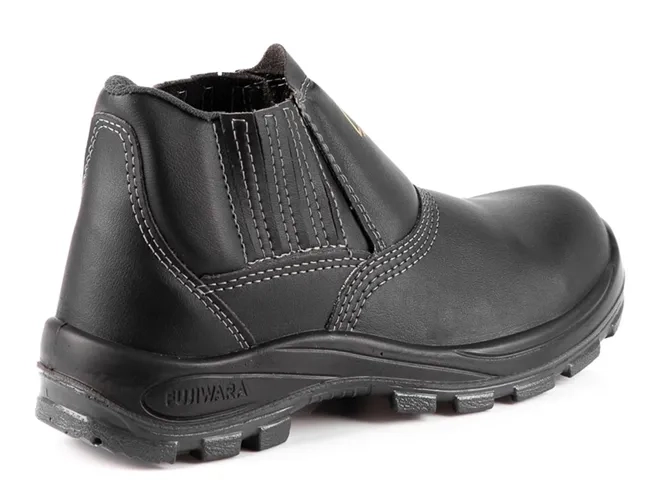 Bota de Segurança Fujiwara Microfibra Hidrofugada NR10 Eletricista e Bico de Composite CA 43168