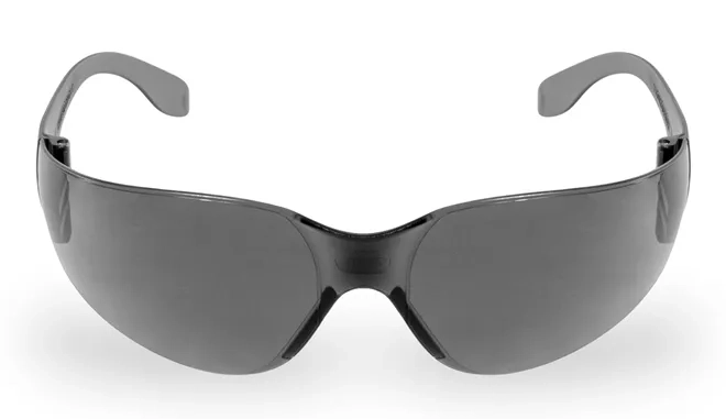 Óculos De Proteção Kalipso Leopardo Lente Cinza Antirrisco CA 11268