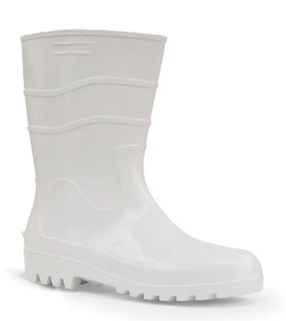 Bota de Pvc Workflex 43WFMBBF6 Branco Cano Médio CA 37130