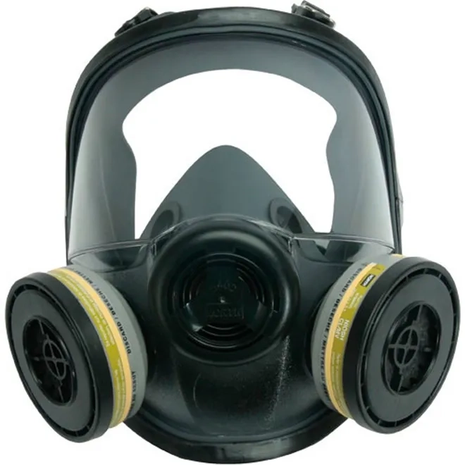 Respirador Reutilizável Facial Inteira em Elastomero Honeywell 5400 Com 2 Filtros Vapor Orgânico e Gás Ácido N75003L CA 32134