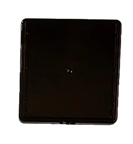 Pedestal de Sinalização 90 CM  Completo com Suporte para Placa e Acrílico Preto de Alto Padrão Com Base em Concreto e Gancho Metálico