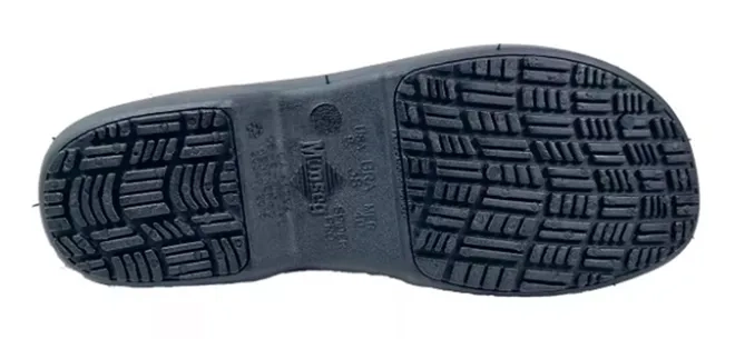 Calçado Profissional Ocupacional Monseg Spider PRO Preto Antiderrapante e Palmilha Bactericida CA 48583