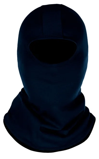 Capuz Balaclava Risco 2 NR10 1 Orifício Commanders FR ATPV 9,4 Contra Arco Elétrico e Antichamas Azul Marinho CA 45749
