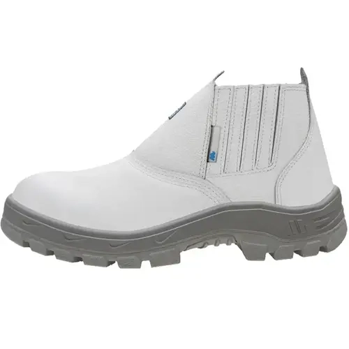 Bota de Segurança em Elástico Branca Marluvas 50B19-A Com Bico de Aço CA 42672