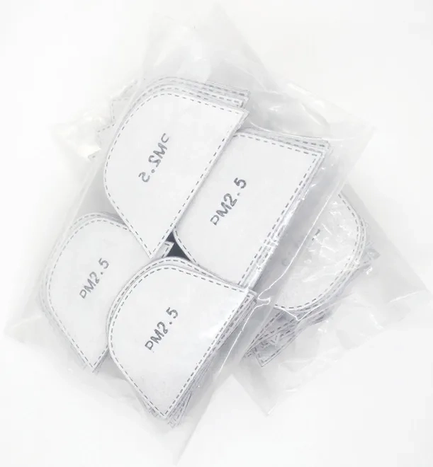 Filtro KN95 Hexpro  Para Protetor Facial Hexshield Pacote com 50 Unidades