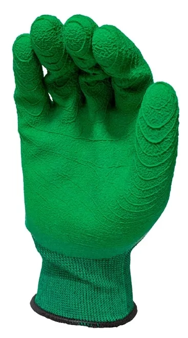 Luva de Segurança Rubbergrip MBX Medix com Revestimento 3/4 em Látex para Proteção Contra Riscos Mecânicos Resistente à Corte e Abrasão CA 48737