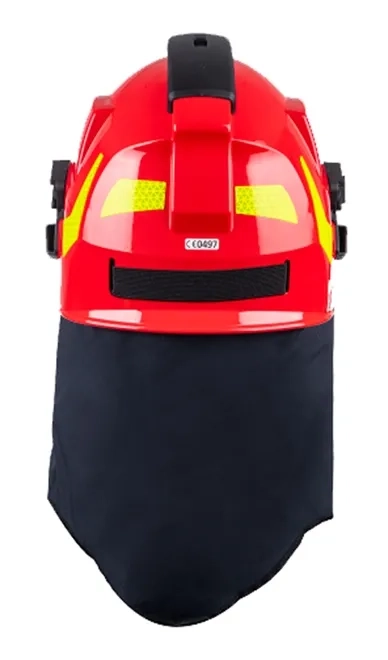 Capacete Para Bombeiro Libus Tytan Neo Combate a Incêndios e Multifunções de Resgate CA 49164