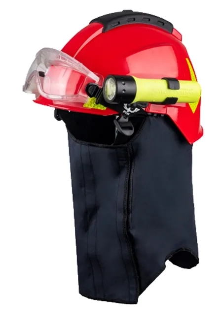 Capacete Para Bombeiro Libus Tytan Neo Combate a Incêndios e Multifunções de Resgate CA 49164