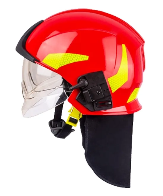 Capacete Para Bombeiro Libus Vulcan Neo Combate a Incêndios - Radiação Térmica, Arco Elétrico