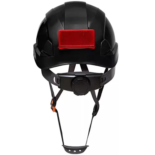 Capacete de Proteção Para Altura Steelflex Falcon Cor Preto Classe B Tipo III Completo CA 42234