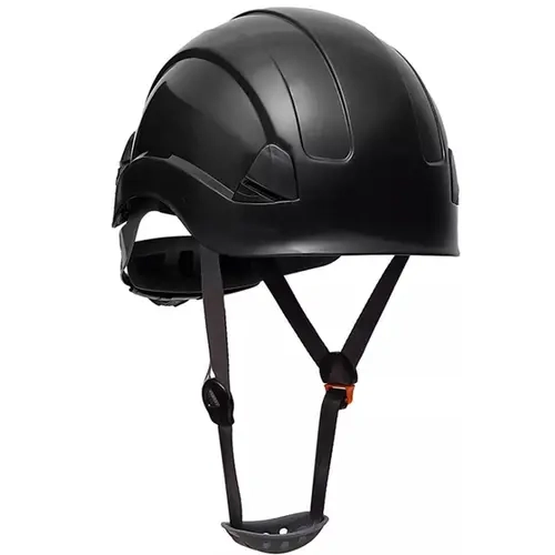 Capacete de Proteção Para Altura Steelflex Falcon Cor Preto Classe B Tipo III Completo CA 42234