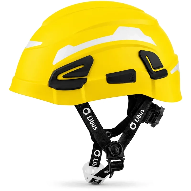 Capacete de Altura Completo Libus Modelo Andes Amarelo 8 Pontos Classe B CA 49941