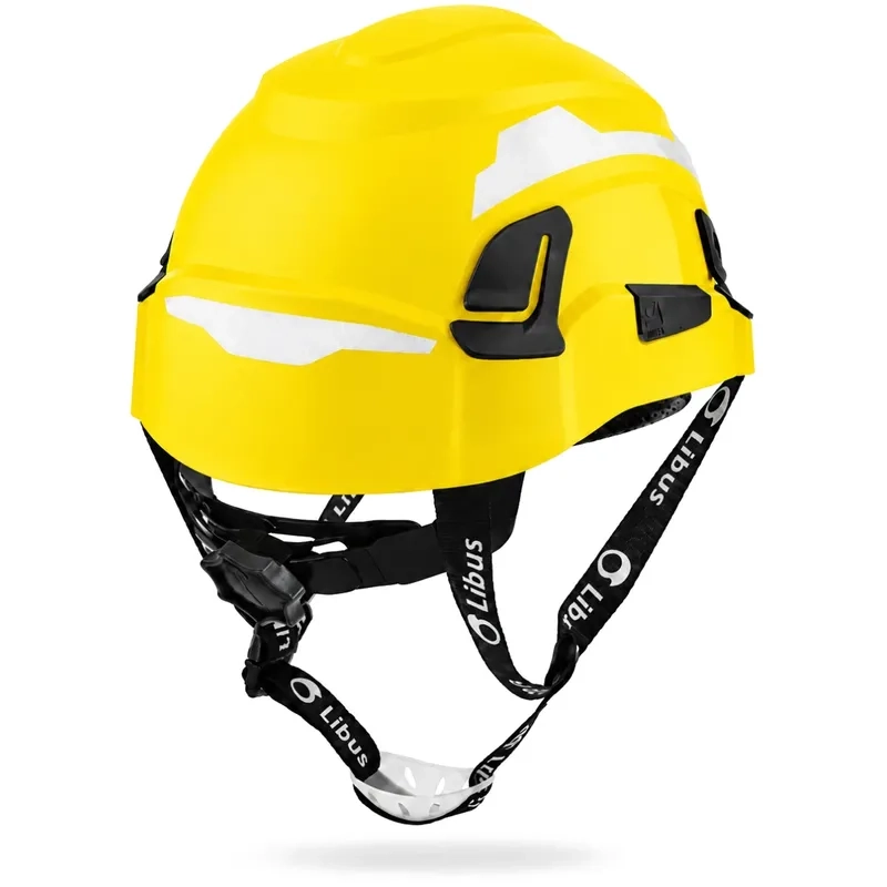 Capacete de Altura Completo Libus Modelo Andes Amarelo 8 Pontos Classe B CA 49941