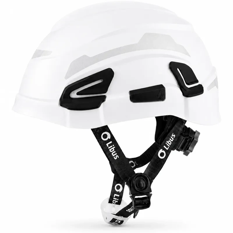Capacete de Altura Completo Libus Modelo Andes Branco 8 Pontos Classe B CA 49941