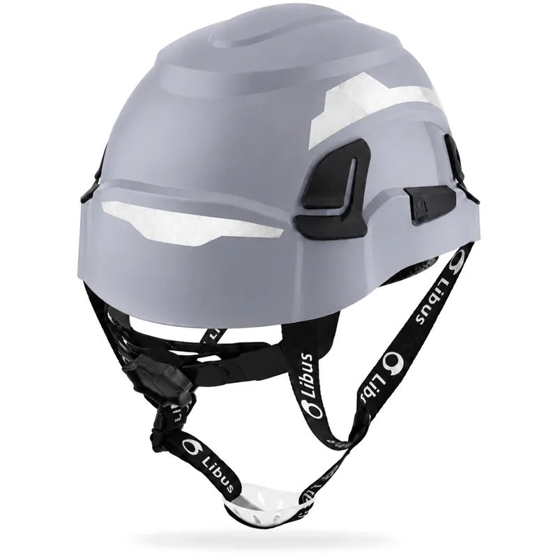 Capacete de Altura Completo Libus Modelo Andes Cinza 8 Pontos Classe B CA 49941