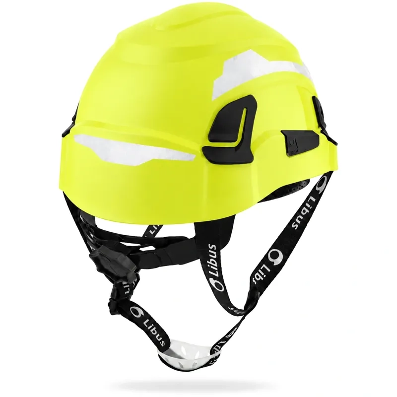 Capacete de Altura Completo Libus Modelo Andes Amarelo Fluo 8 Pontos Classe B CA 49941