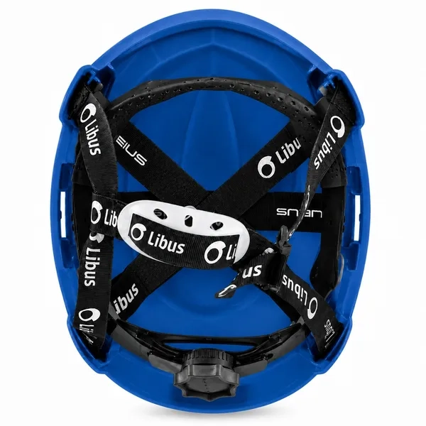 Capacete de Altura Completo Libus Modelo Andes Azul 8 Pontos Classe B CA 49941