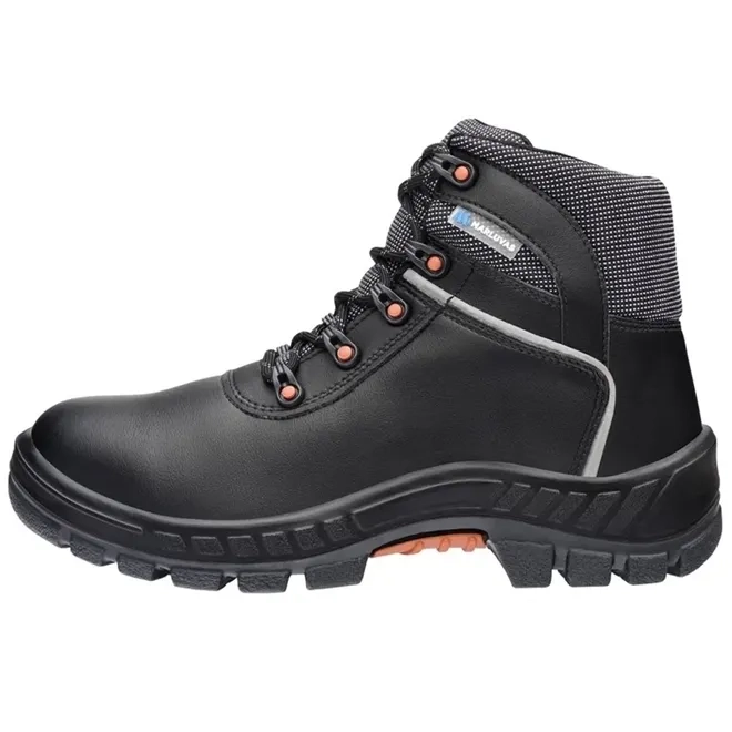 Bota de Segurança Marluvas Premier 75BPR29-CLI-MP Preta Microfibra Ca 42896 Tamanho 37