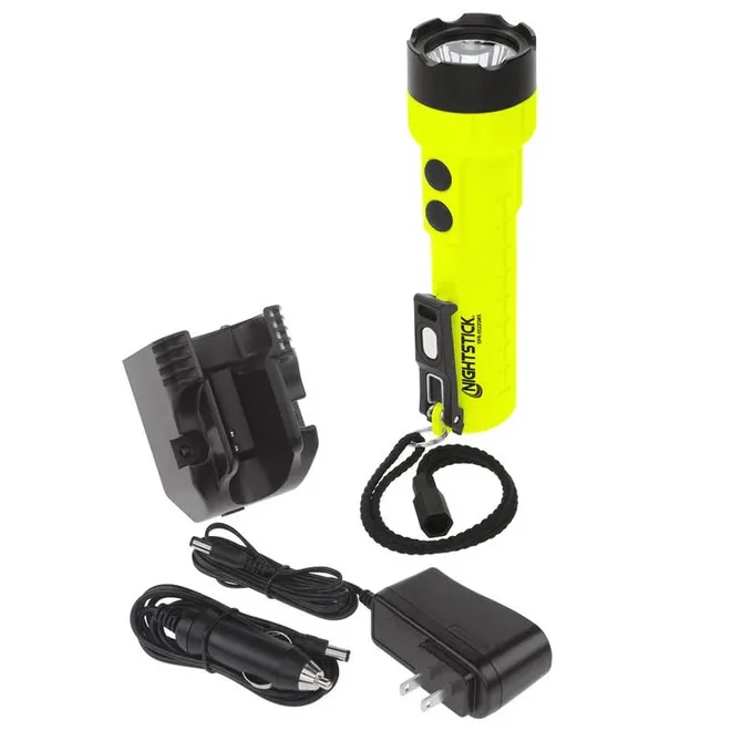 Lanterna Antiexplosão Nightstick XPR-5522GMX Recarregável Zona 0 Luz Dupla 240 Lumens Certificada Inmetro e  Iecex