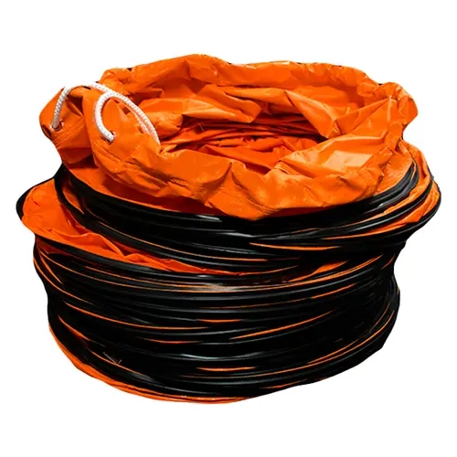 Duto de Extensão GSDUTO2010L p/ Exaustor e  Insuflador de Ar Gas And Safety 20 cm Diametro e 10 M de Comprimento