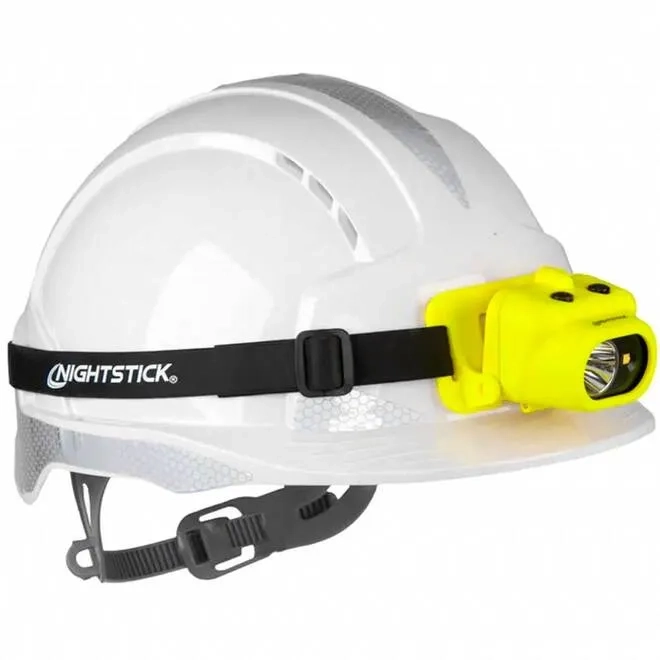 Lanterna de Cabeça Antiexplosão Zona 0 Nightstick XPR-5554G Recarregável - Luz Dupla ( Dual Light) Até 160 Lumens