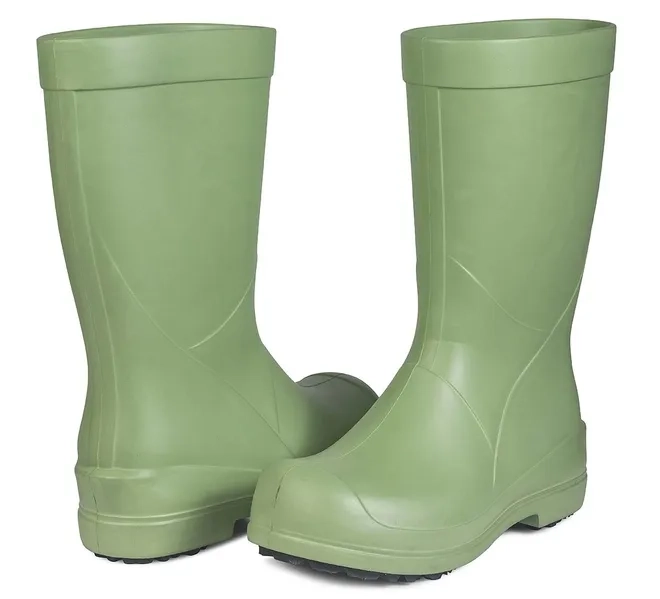 Bota Ocupacional em Eva Stick Shoes FEB III Modelo Agro Verde Com Novo Solado CA 50111
