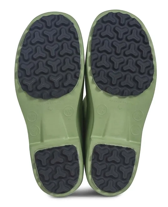 Bota Ocupacional em Eva Stick Shoes FEB III Modelo Agro Verde Com Novo Solado CA 50111