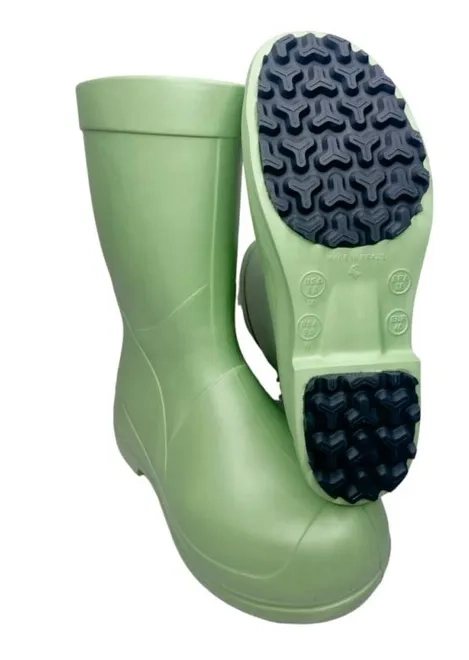 Bota Ocupacional em Eva Stick Shoes FEB III Modelo Agro Verde Com Novo Solado CA 50111