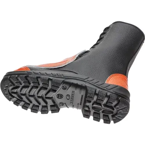 Coturno Motosserrista Marluvas 60C32 MT A MEX  Bico de Aço, Com fibras de nylon Para Travamento da Serra Ca 37533