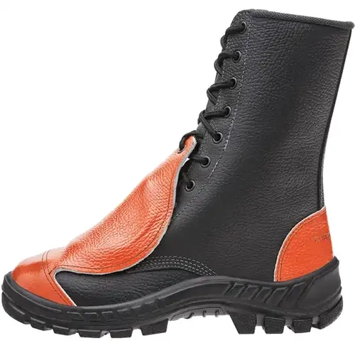 Coturno Motosserrista Marluvas 60C32 MT A MEX  Bico de Aço, Com fibras de nylon Para Travamento da Serra Ca 37533