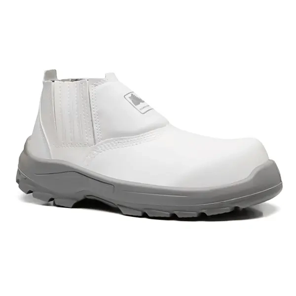 Bota de Segurança em Elástico Branca Bracol Microfibras BELF 4011BELF1600LL Bico de Composite CA 30539