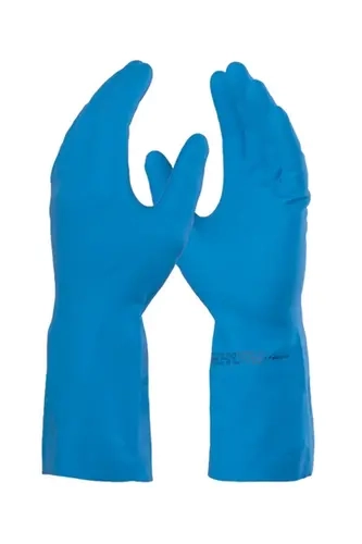 Luva Silver Latex Grip Azul Danny DA-360 Anti-Alérgica Forro Silver Antibacteriana CA 40730 - Tamanho XG