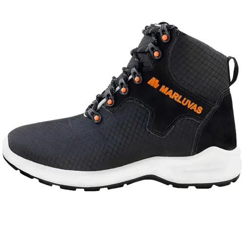 Bota Marluvas 72B29-TXT-E-BP-LR Office XT Textil Hidrofugado Preto e Laranja Eletricista CA 52121